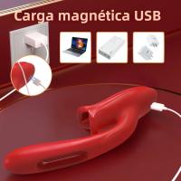 Vibrador Para Mujeres Con Lengüeta Y Succión Estimulador De Clítoris Tapping Flapping Vibrador De Silicona Para Juguete Sexual Oral - details 4