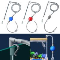 Sifón De Limpieza Para Acuario Con Bomba De Agua Y Cinta De Plástico Para Cambiar Agua Y Limpiar Grava Del Tanque De Peces - details 0