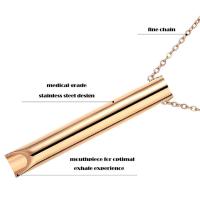 Collar De Acero Inoxidable Para Mujer Anillo De La Presión Del Estrés Joyería De Moda Para Meditación Y Yoga Accesorios Para Mujeres - details 19