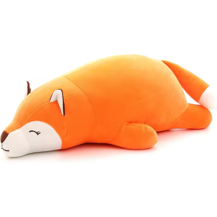 Lindo Zorro Grande, Plush suave kawaii de 19,7 pulgadas, cojín - 1