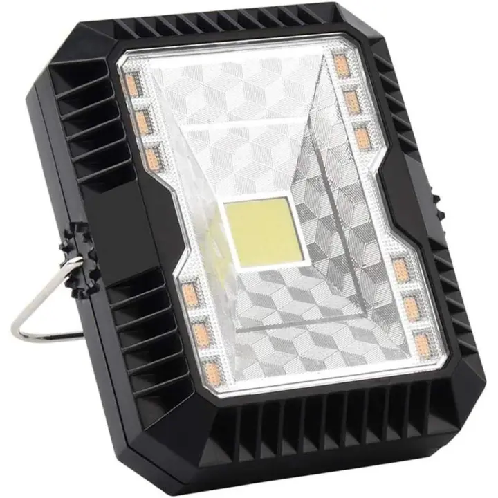 Luz de inundación solar para jardín LED IP55 Impermeable para acampar al aire libre Luz de pared Bayoneta de emergencia - 1