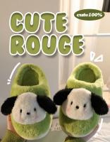 Nuevos Pantuflas De Hombre Para Interior Antideslizantes Invierno 2024 Suaves Y Cálidas Con Diseño De Oso De Peluche Pantuflas Casuales De Algodón Para Dormitorio - details 0