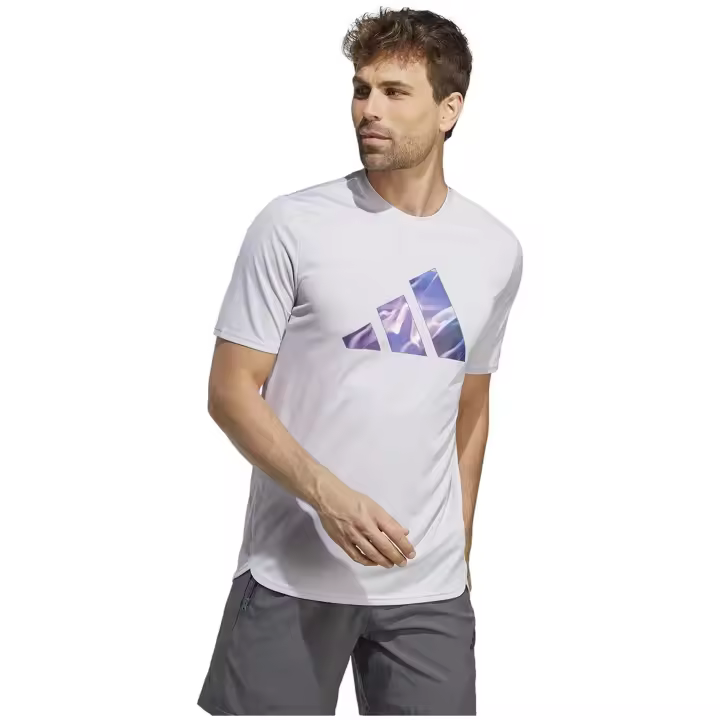 Camiseta de Manga Corta Adidas D4M Hiit Gf para hombre en color blanco - 1