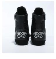 Zapatos De Lucha Profesional Para Hombres Y Mujeres Transpirables Antideslizantes Confortables Zapatos De Boxeo Adultos Artesanos Sin Capa De Metal - details 9