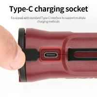 Linterna Multifuncional Plegable Recargable Con Luz De Trabajo Y Batería Integrada De 1200mAh Magnética Para Camping Y Emergencias LED 180° 10W - details 2