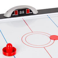 COLORBABY - Mesa Air hockey niños, 137x73x84 cm, 2 jugadores, marcadores eléctricos, material resistente, esquinas redondeadas y reforzadas, juegos de mesa, juego discos aire, juguetes niños 6 años, regalos niños - details 4
