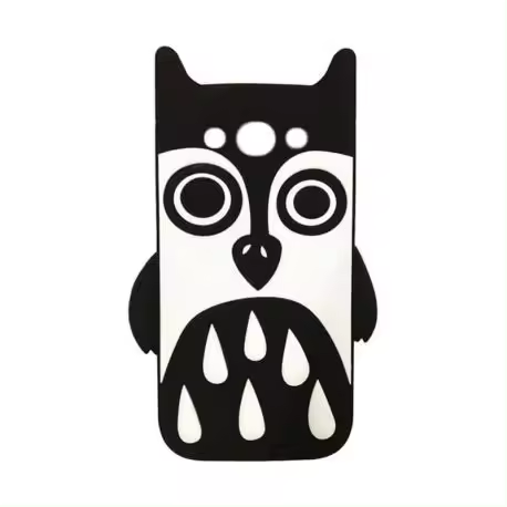 Generica Funda 3D Silicona Búho Blanco Samsung Galaxy S3 Estuche Móvil - 1