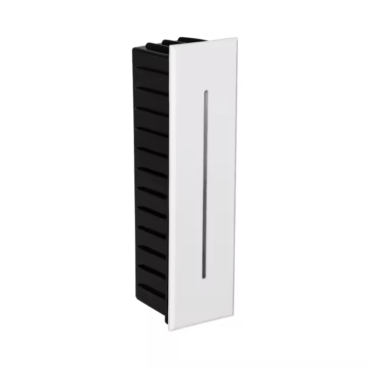 Ledkia Baliza Exterior LED 3W Empotrable Pared Rectangular Blanco Lineal Wabi 2700K Blanco Cálido - 1