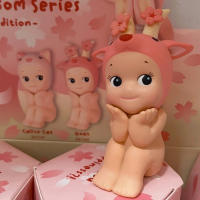 Figura De Colección Miniatura Sonny Angel Serie Cerezo En Stock Regalo De Cumpleaños Para Niños Decoración De Escritorio Edición Hanami - details 4