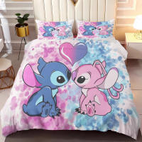 Juego De Sábanas Lilo Y Stitch 3pcs 100% Poliéster Sin Relleno Para Niños Y Niñas Diseño De Stitch Cama De Poliéster - details 10