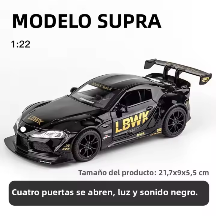 Vehículo De Acción Con Sonido Y Luz 1:22 TOYUTA LBWK Modelo De Simulación Alta Para Niños Decoración Juguete Eléctrico Metal - 1