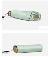 Mini Folding Vinyl Pocket Umbrella, UV Protection, Parasol, Parasol Capsule - details 1
