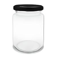 MundoTarros - Tarros de Cristal de 450 ml con Tapas + EBook con 102 Recetas para Conservas - Frascos con Tapa de Rosca para Alimentos Caseros - Bote Estanco - Incluye Etiquetas - Tarros Medianos - details 2