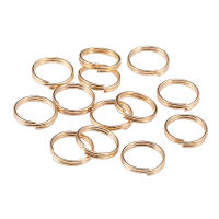 200pcs Anillos Abiertos Dorados De 6 8 10 12 Mm Para Creación De Joyas Conectores De Anillos Divididos Suministros DIY - details 8