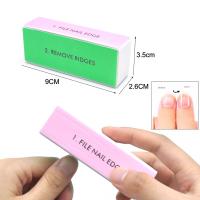 Set Profesional De 6 Piezas De Archos Para Uñas Con Limpieza Y Pulido Herramienta De Pedicura Y Manicura Con Cepillo De Cutícula - details 8