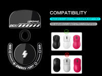 Ruedas Para Ratón Curvas Edges De Vidrio Compatible Con Logitech G pro X SUPERLIGHT 2 DEX Accesorio De Juego De Reemplazo Para Patines De Ratón - details 1
