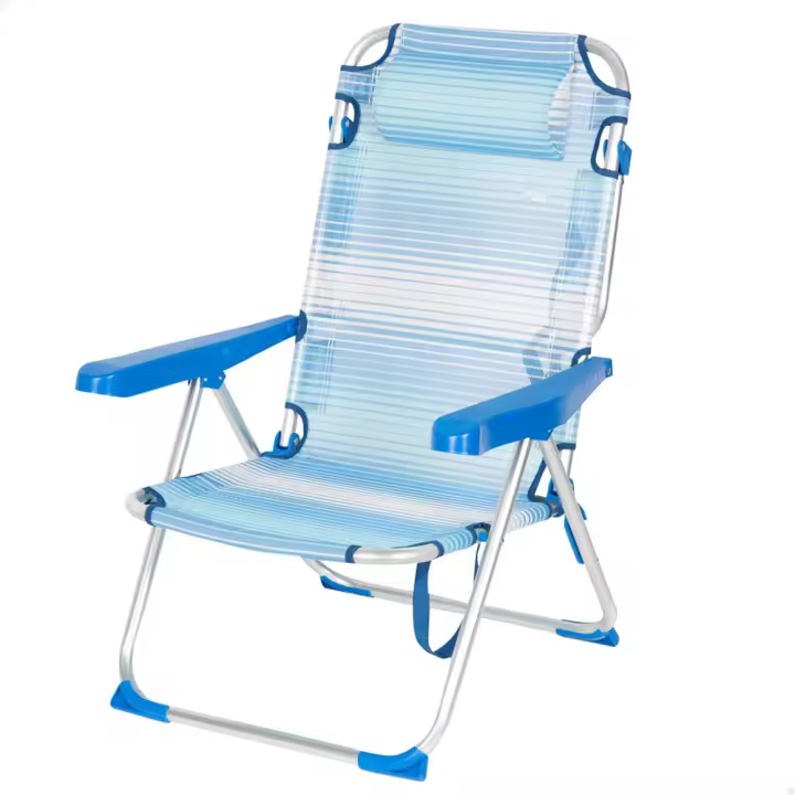 SILLA ALTA ALU PLEG 48X60X90CM COJIN+ASAS-MALLORCA (Color Baby 62672) - 1