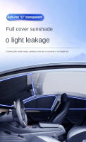 Sunshade Para Tesla Model 3 Y S X JUNIPER 2024-2025 Espejo Plateado Opaque Protección UV Accesorio De Viaje Para Coche - details 3