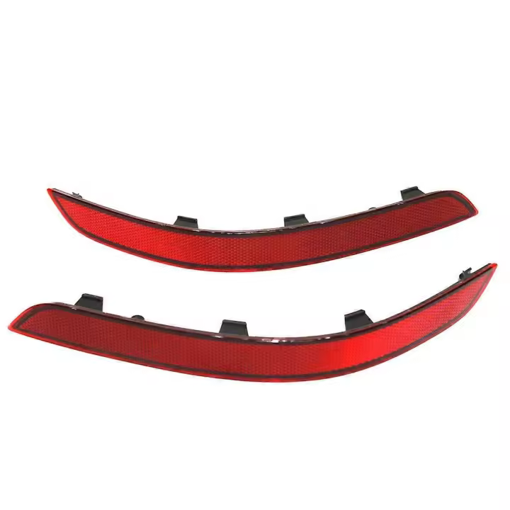 Embellecedor de luz reflectora de parachoques trasero 2048200374 2048200474 para Mercedes-Benz Clase GLK GLK250 GLK300 GLK350, L+R 2 piezas - 1