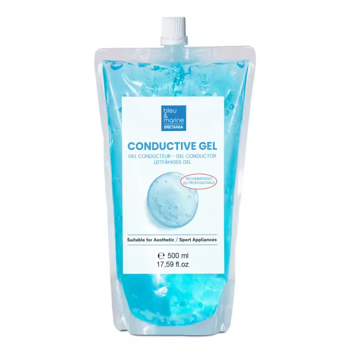 Gel Conductor Radiofrecuencia Ultrasonido Ecógrafo  Profesional ALTA CALIDAD Ingredientes Naturales - bleu & marine Bretania - 1