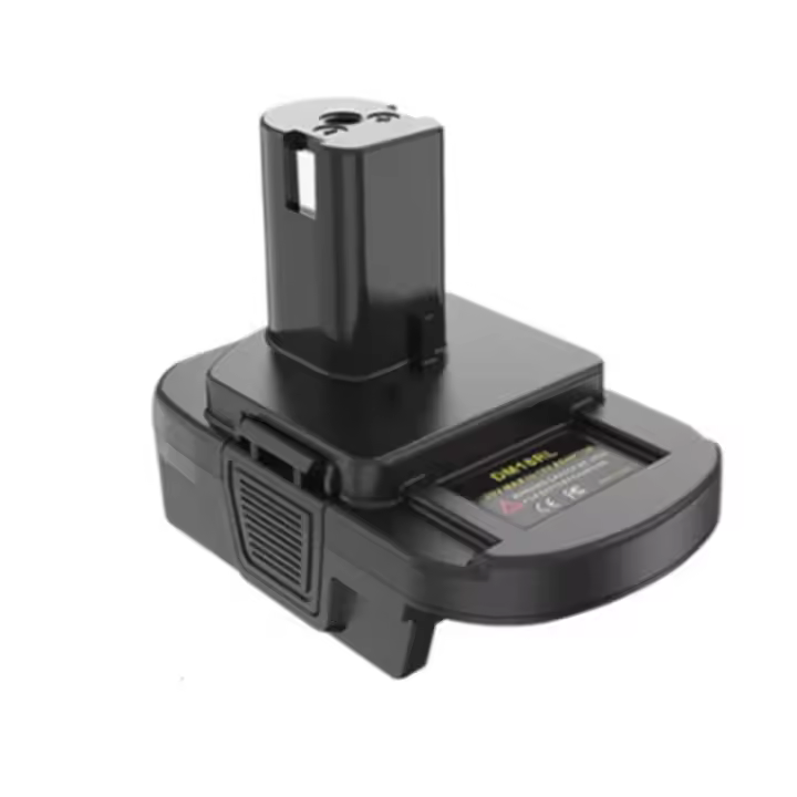 Adaptador convertidor de batería para Dewalt 18V-20V a RYOBI 18V, batería de litio y ni-nh y ni-cd para P108 P105 - 1