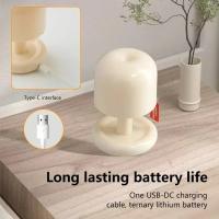 Lámpara De Mesa LED Sunset Nocturna Recargable Mini USB Para Decoración De Habitación Barra Sala De Estar Creación De Ambiente Luz De Modo Minimalista - details 4