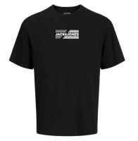 [Talla 3XL] Jack & Jones Hombre Camiseta de Algodón Mod JJECORP GRAPHIC TEE CNECK  Color BLACK Moda Casual Informal Primavera Verano Ref 268415 - details 1