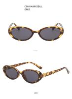 Gafas De Sol Ovaladas Pequeñas Para Mujeres Moda Nueva Retro Coloridas Protección UV400 Anteojos De Sol Para Ocasiones Casuales - details 14