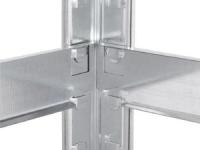 Estantería Modular Almacenaje (Pack 2), Acero Galvanizado y MDF Antihumedad, Hogar, Trastero, Garaje, 5 Baldas Ajustables, Carga Máxima 875Kg, 90x40x180cm (Largo x Ancho x Alto) - details 2