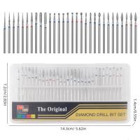Set De 30 Piezas De Bits Para Taladro De Uñas Reemplazo Para Taladros Adecuado Para Modelado De Uñas Eliminación De Decoraciones De Uñas - details 5