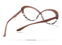 Gafas De Moda KAMMPT Con Marco Oval Sobredimensionado Colores Dulces No Prescrito Diseño Nuevos Y Estilizados Popularidad Alta Para Mujeres - details 9