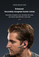 Auricular De Negocios Con Gancho Bluetooth 5.3 Auriculares Inalámbricos Con Micrófono HD Y Cancelación De Ruido ENC Vida Útil Larga Recargable Para Videojuegos Música Teléfono Móvil - details 7