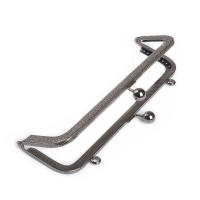 10PCS Marco De Bolso Metálico Para Accesorios De Bolsos 20cm Cierre De Beso Antiguo Tono Bronce Herramienta Cuadrada Para Fabricación De Bolsos - details 4