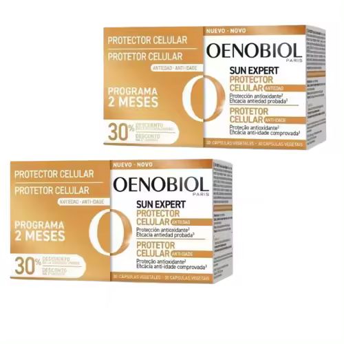Oenobiol Solar Intensivo Preparador Antiedad  2 Envases 30 Cápsulas Vegetales - 1