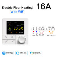 Termostato Inteligente Tuya WiFi Para Calefacción Eléctrica Y Agua/Boiler Gas Controlador De Temperatura Compatible Con Google Home Y Alexa 220V - details 17