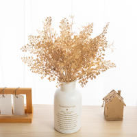 Abanico De Palma Artificial Hojas De Eucalipto Para Navidad Boda Decoración De Hogar Y Habitaciones Arreglo Floral DIY Crafts - details 0