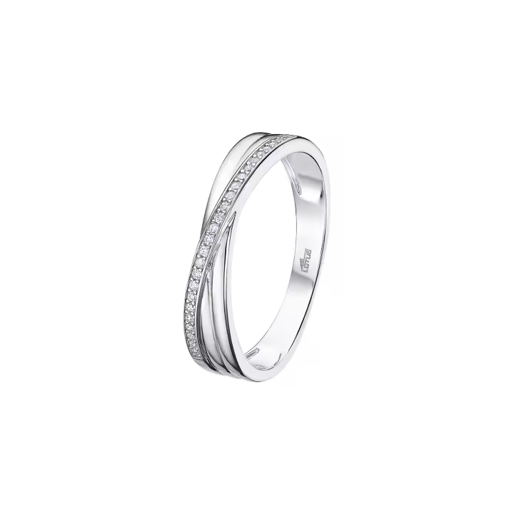 Anillo LOTUS SILVER Mujer Pure Essential LP3447-3/1 - Plata de Ley 925 con circonitas - Talla 14 - 1