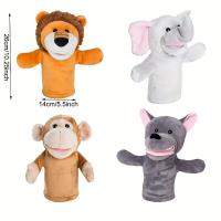 Muñeco De Peluche Para Bebés Animal De Dibujo Animado Familiar Muñeco De Tela Educativo Para Niños Juguete De Relato De Historias Y Juego De Rol De Mano - details 2