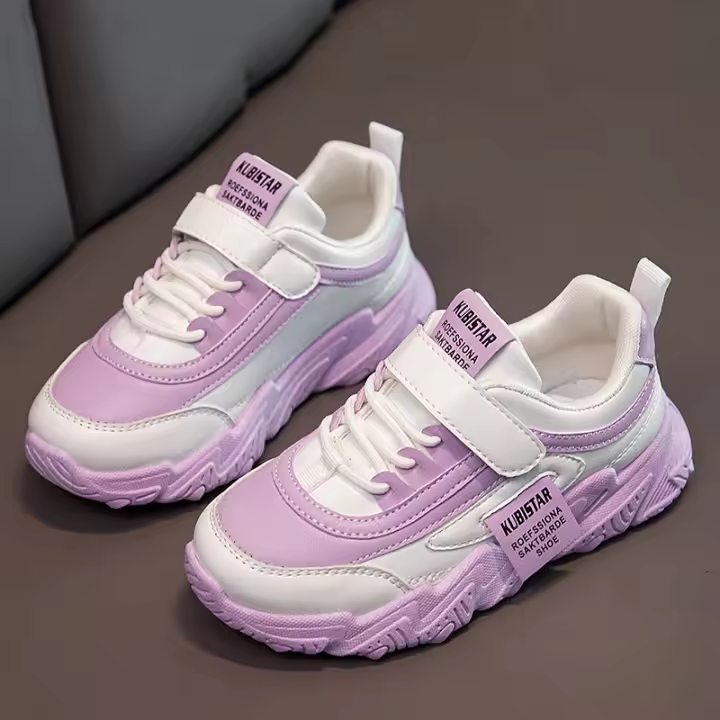 Zapatillas Deportivas Para Niños Y Niñas Corridas Confortables Antideslizantes PU Suave Calzado Escolar Casual Clásico Moda Primavera Otoño - 1