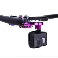 Soporte De Cámara Y Computadora Para Bicicleta De Aluminio Montaje En Manillar Para Ciclismo De Montaña Y Carretera Equipamiento De Deporte Y Fitness - details 0