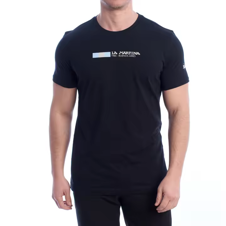 La Martina-Camiseta Hombre Manga Corta Regular Fit YMR314-JS206 - 1