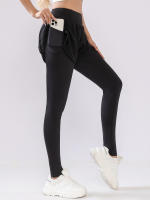 Pantalones De Yoga Para Mujer Cintura Alta Levanta Glúteos Conjunto Deportivo De Otoño E Invierno Vacaciones Correr Entrenamiento Profesional Talla Verdadera - details 2