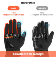 Guantes De Motocicleta Impermeables Y Antideslizantes Para Ciclismo Multicolor Accesorios De Equipamiento De Motocicleta Transpirables Para Hombre Y Mujer - details 0