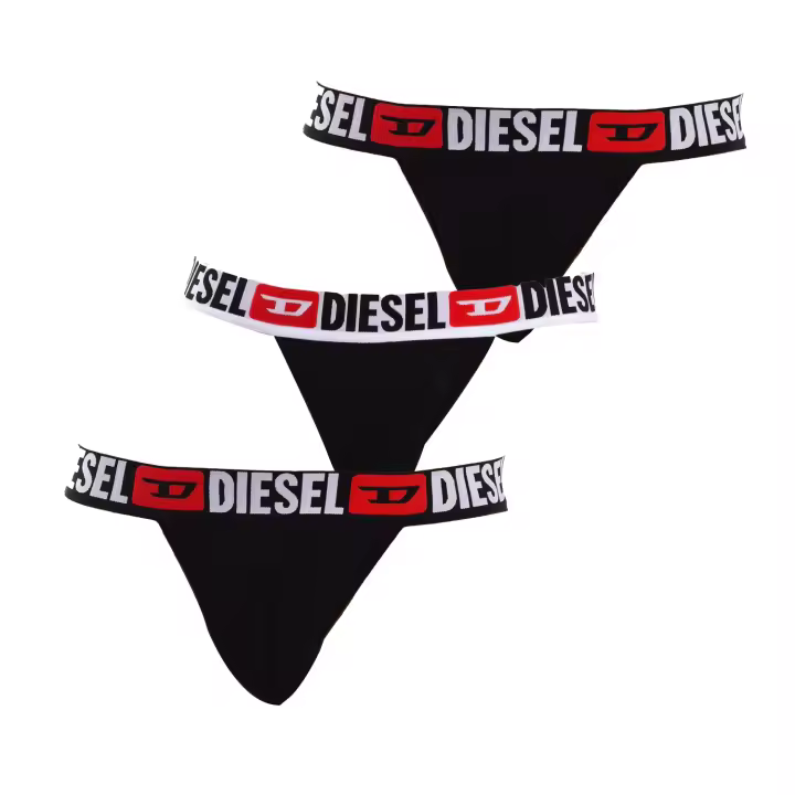 Diesel-Pack-3 Suspensorios Cotton Stretch 00SH9I-0DDAI para Hombre - 1