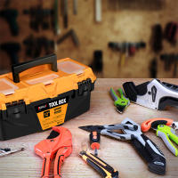 AIRAJ Set De Cajas De Herramientas Multifuncionales De 2 Piezas 12/15 Pulgadas Plástico Grueso Para Electricistas Y Carpinteros Accesorios De Hardware Portátiles - details 8