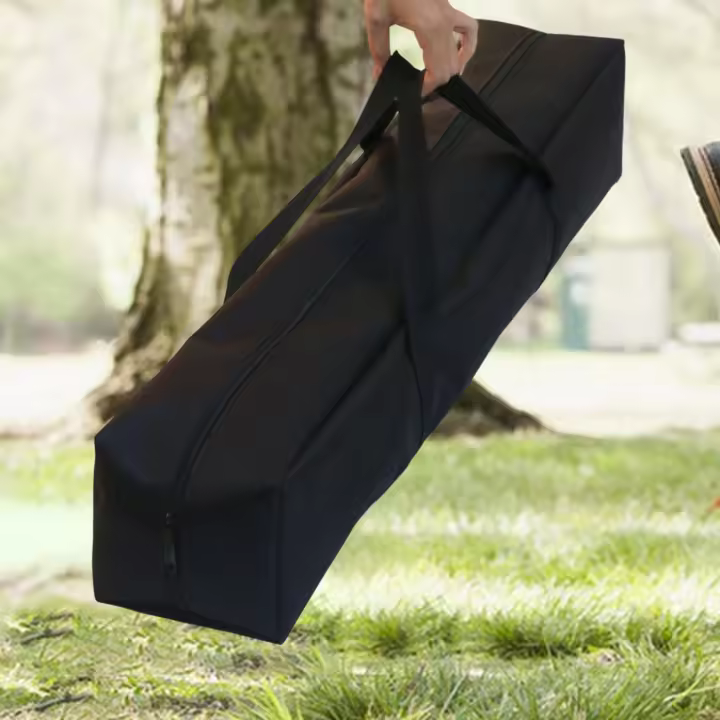 Bolsa De Pala Para Carpas De Tela Oxford Resistente Al Agua Organizador Multifuncional Con Manija Para Almacenamiento De Poles De Senderismo - 1