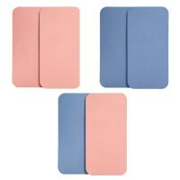 2Pcs Almohadilla De Rodilla Para Yoga TPE Suave Soporte Protector Para Ejercicio De Equilibrio Muslos Codos Y Muñecas Con Tapete De Yoga - details 9