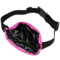 Ociodual Riñonera Deportiva Rosa Bolsa de Cintura con Cremallera Individual Simple 1 Bolsillo Cinturon Ajustable Banda - details 1