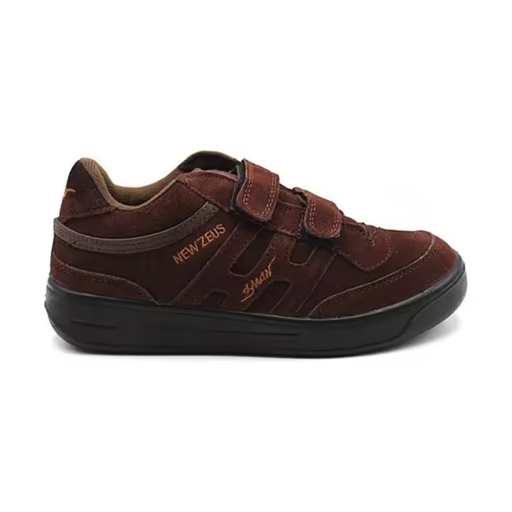 T-MAN New Zeus Marrón Zapatilla Deportiva Hombre Piel Confortable - 1