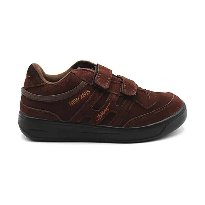 T-MAN New Zeus Marrón Zapatilla Deportiva Hombre Piel Confortable - 1